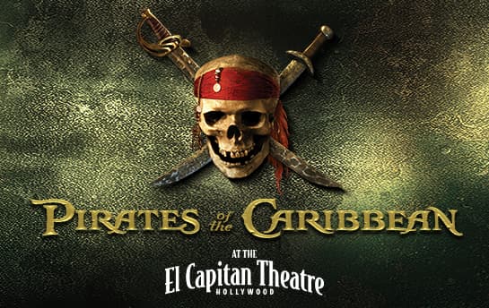 Pirates of the Caribbean at the El Capitan Theatre